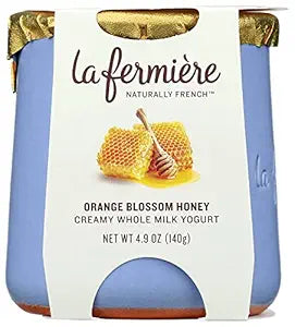 La Fermiere Orange Blossom Honey Yogurt 4.9 oz