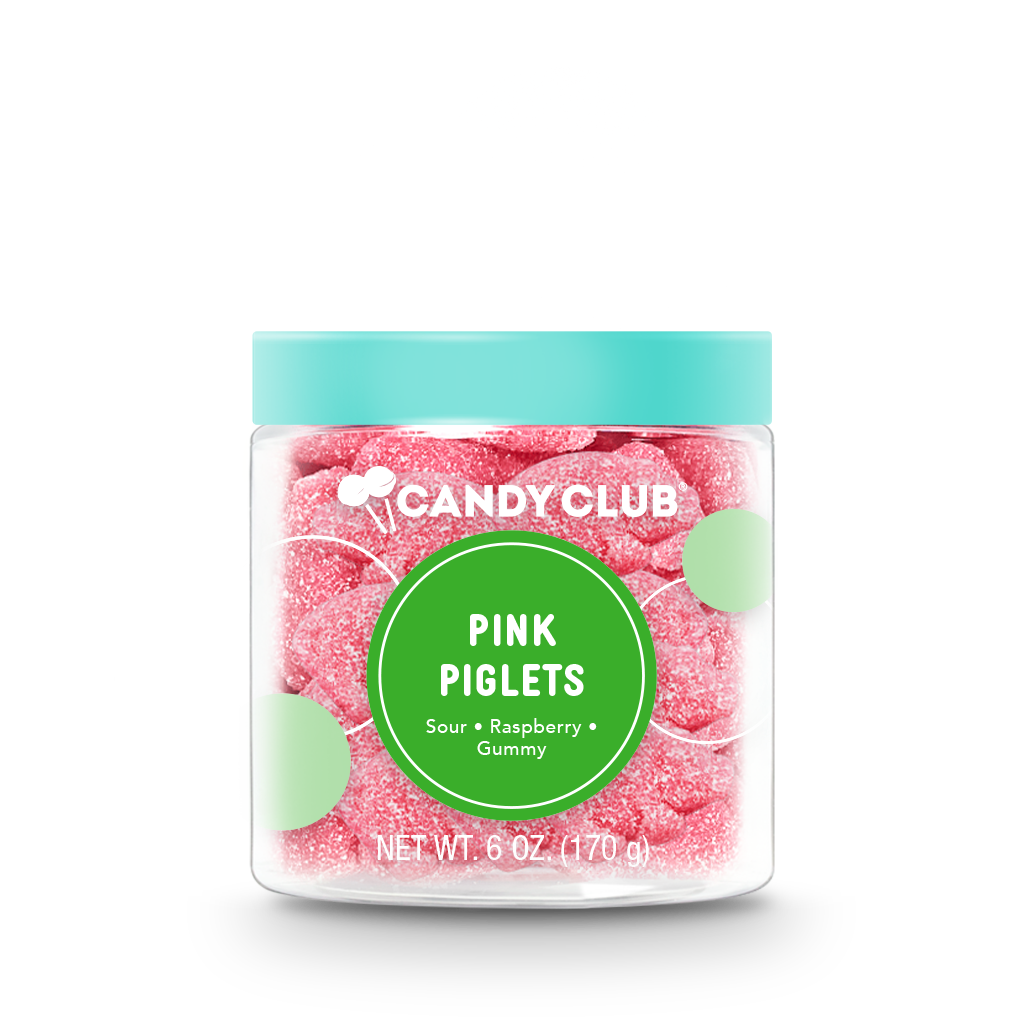 Candy Club Pink Piglets, 6 oz