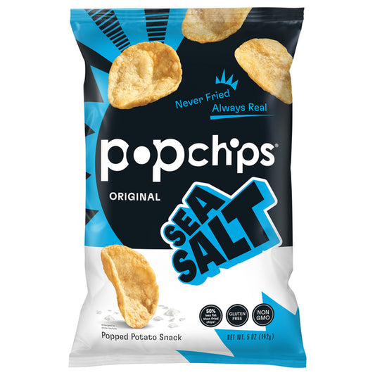 Popchips Original Sea Salt Chips, 5 oz