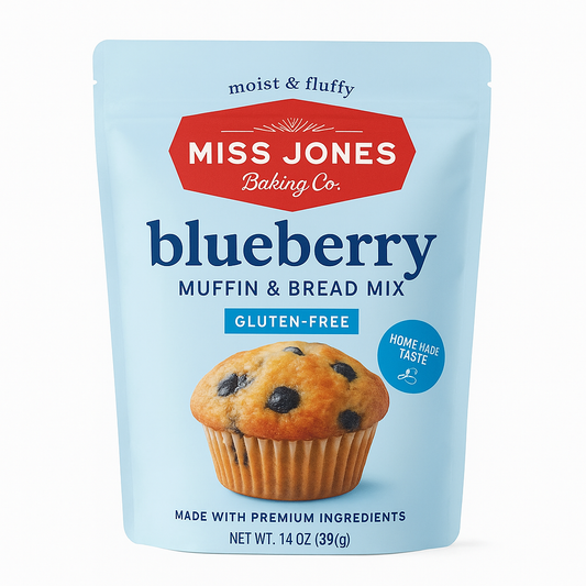 Miss Jones Baking Co Organic Blueberry Bread Mix, 12.35 oz