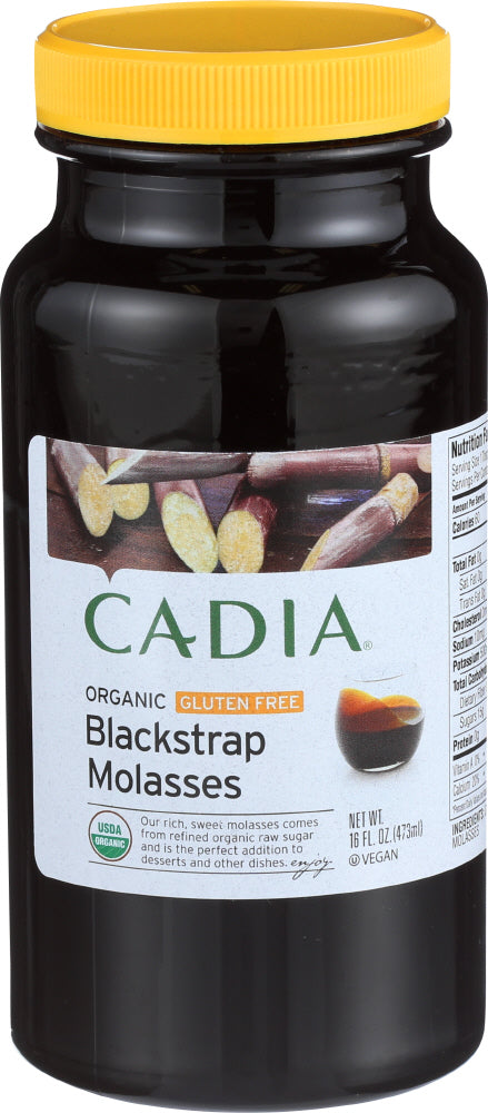 Cadia Organic Blackstrap Molasses, 16 oz