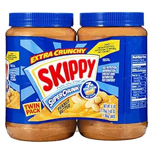 Skippy Chunky Peanut Butter 2 ct, 48 oz