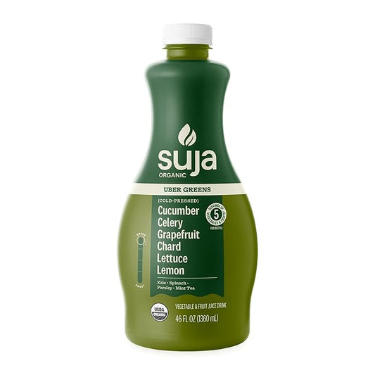 Suja Organic Uber Greens Juice, 46 oz