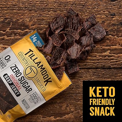 Tillamook Zero Sugar Jerky 2 ct, 6 oz