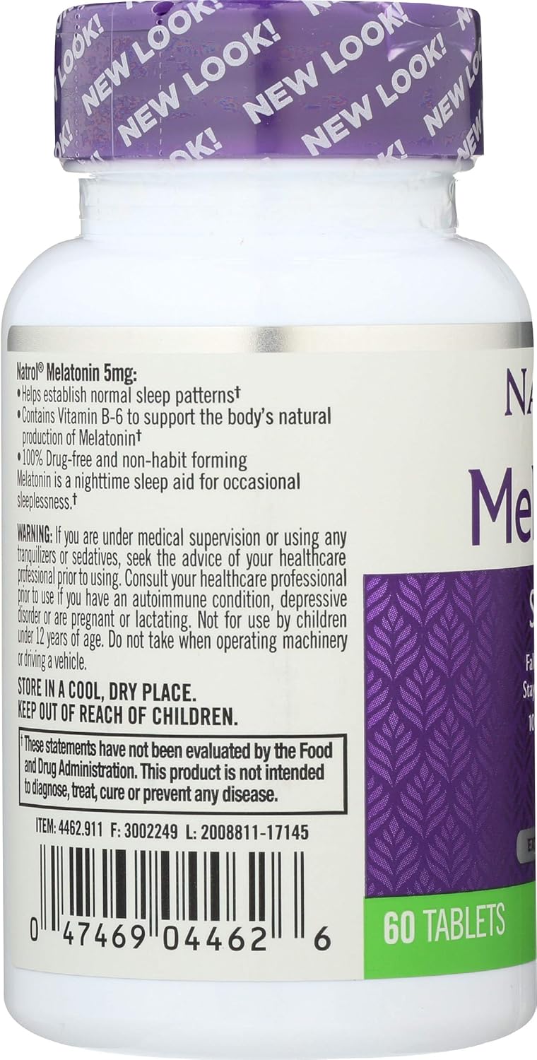 Natrol Melatonin 5 mg, 60 Count