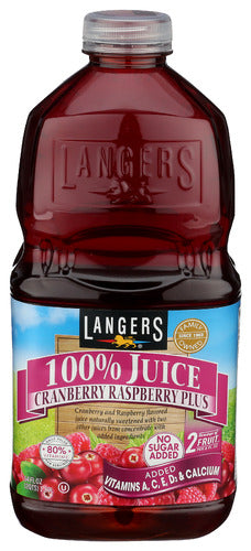Langers Cranberry Raspberry Juice, 64 oz