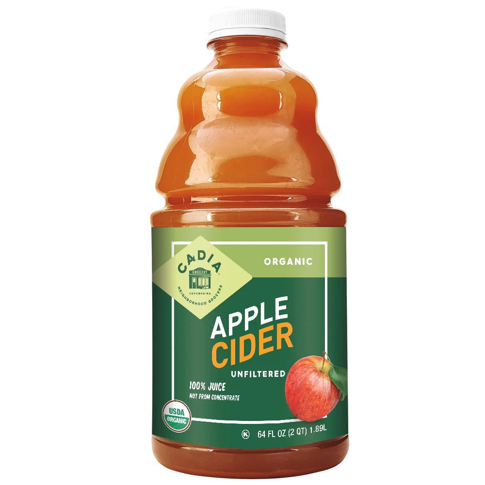 Cadia Everyday Organic Apple Cider, 64 oz
