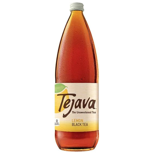 Tejava Unsweetened Lemon Black Tea, 1 L