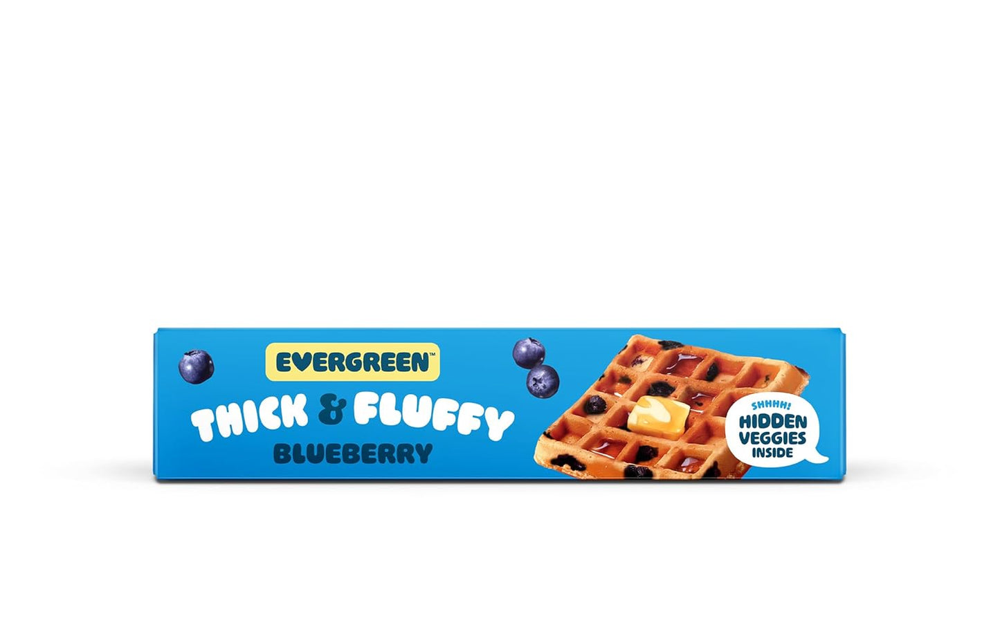 Evergreen Thick & Fluffy Blueberry Waffles, 4 count