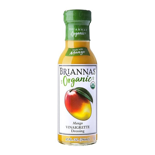 Brianna's Organic Tropical Mango Vinaigrette Dressing, 10 oz