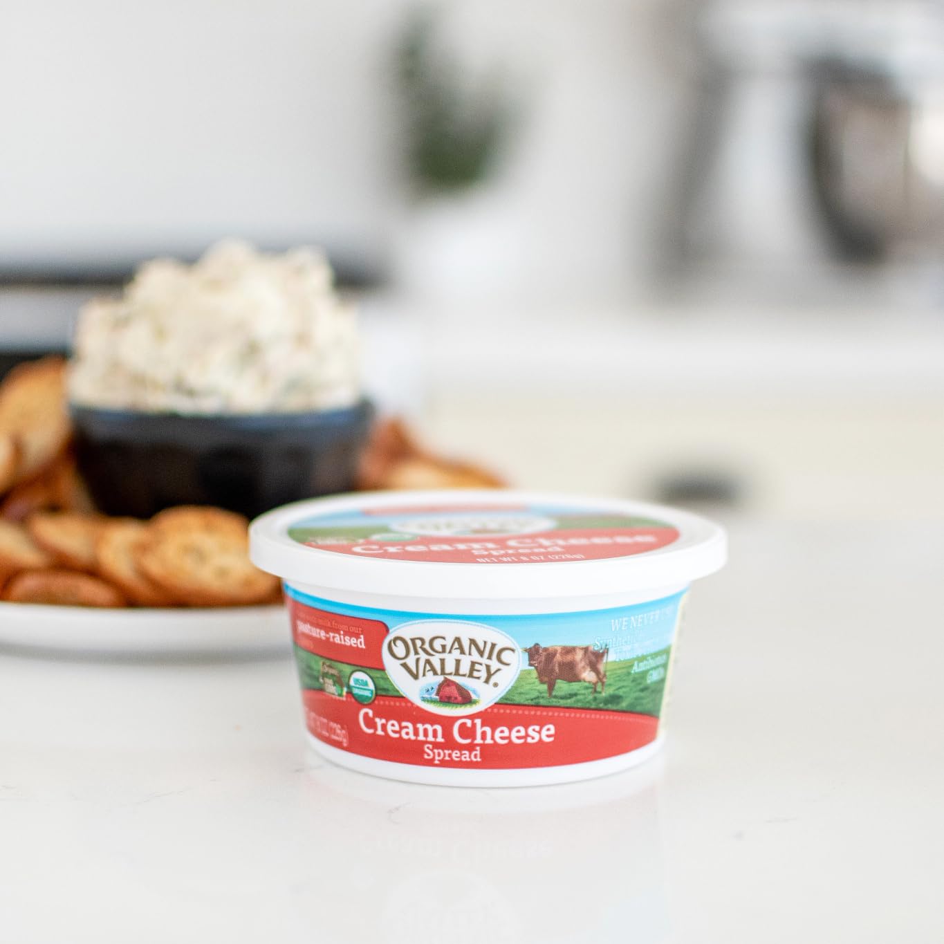 Organic Valley Cream Cheese, 8 oz