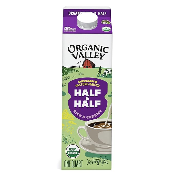 Organic Valley Organic Half & Half, 32 oz