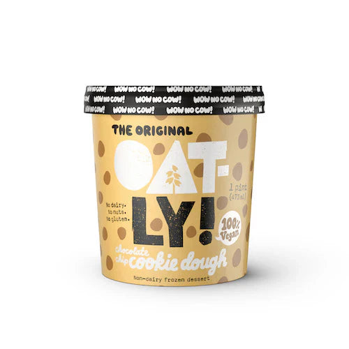 Oatly Chocolate Chip Cookie Dough Frozen Dessert, 1 Pint