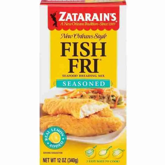 Zatarain's Seasoned Fish Fry Seafood Breading Mix, 10 oz