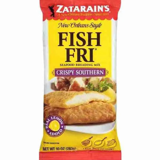Zatarain's Crispy Southern Style Fish Fri Seasoning, 10 oz