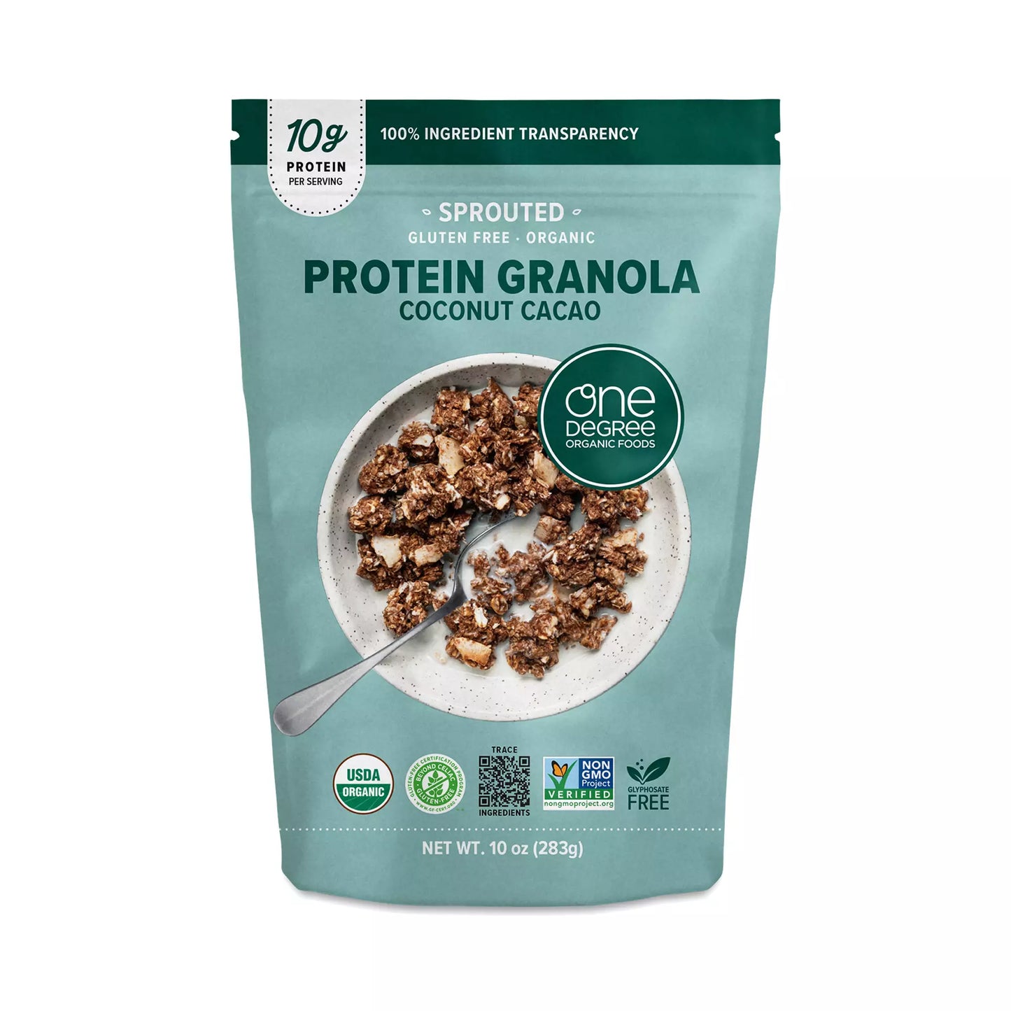 One Degree Organics Protein Granola Coconut Cacao 31 oz