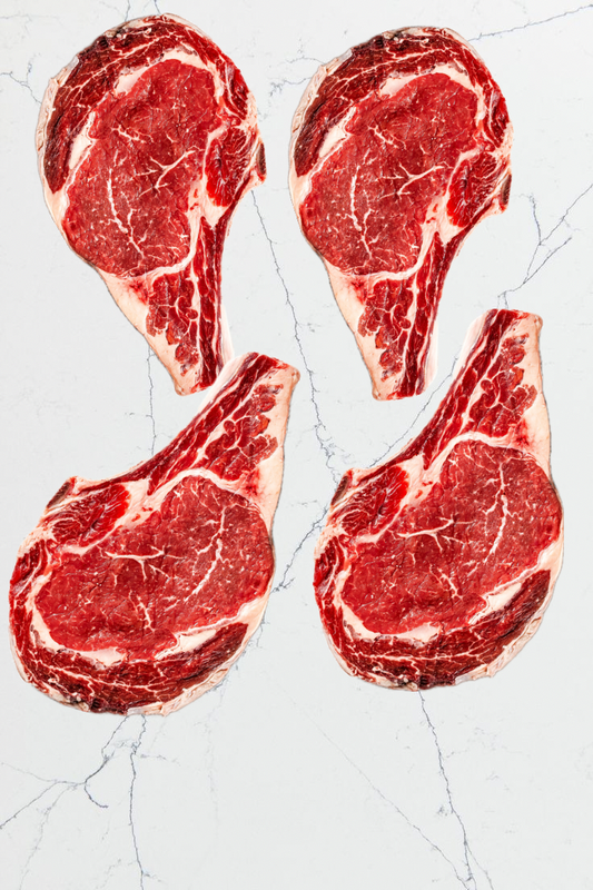 USDA Beef Bone-In Ribeye Steak | 4 Pack $11.99/lb