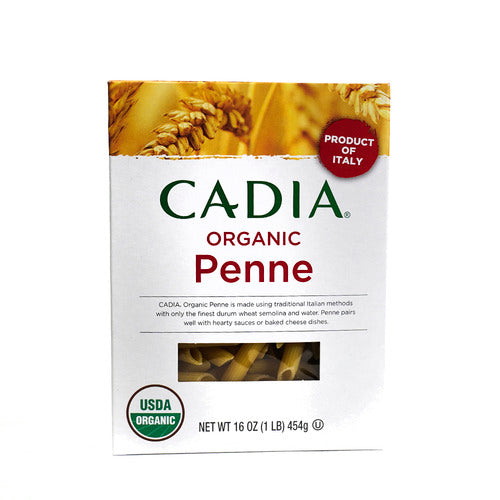 Cadia Organic Penne Pasta, 16 oz