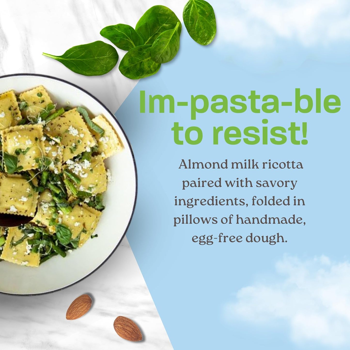 Kite Hill Planted Based Mushroom Ravioli, 9 oz
