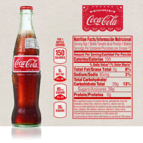 Mexican Coca-Cola, Fanta & Sprite Variety Pack 24 ct, 12 oz