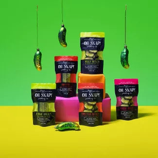 Oh Snap! Gone Dilly Whole Kosher Dill Pickle, 3 oz