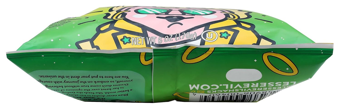 Lesser Evil Organic Intergalactic Onion Moonions, 6 oz