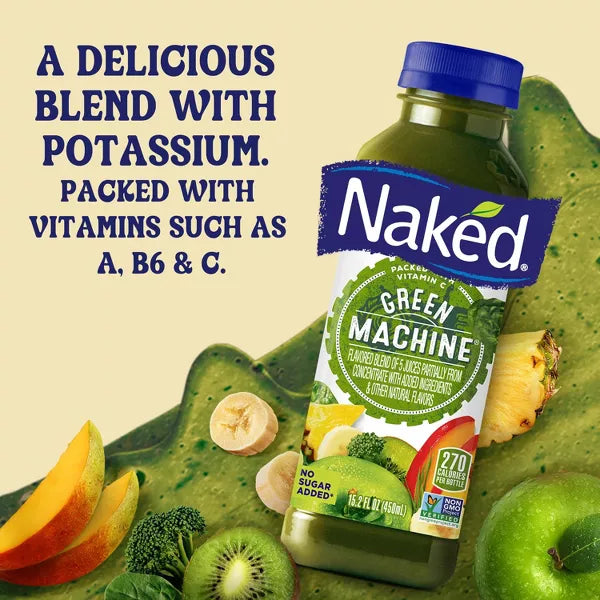 Naked Green Machine Juice, 15.2 oz