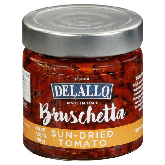 Delallo Imported Sundried Tomato Bruschetta, 7.05 oz