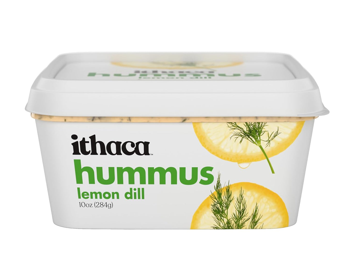 Ithaca Cold Crafted Lemon Dill Hummus, 10 oz