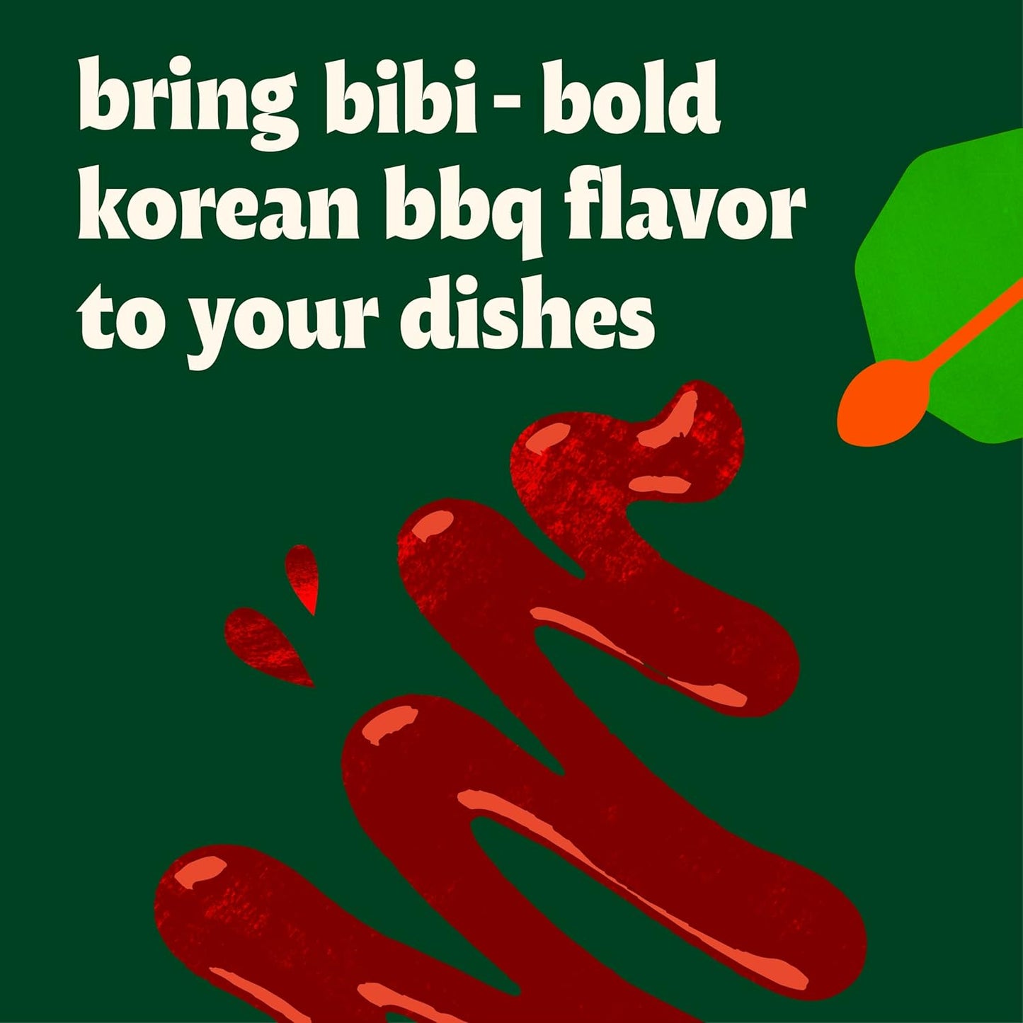 Bibigo Korean Sauce, Spicy BBQ Drizzle, 12.16 oz