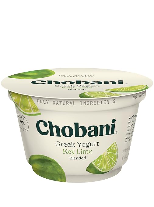 Chobani® Low-Fat Greek Yogurt Key Lime Blended, 5.3 oz