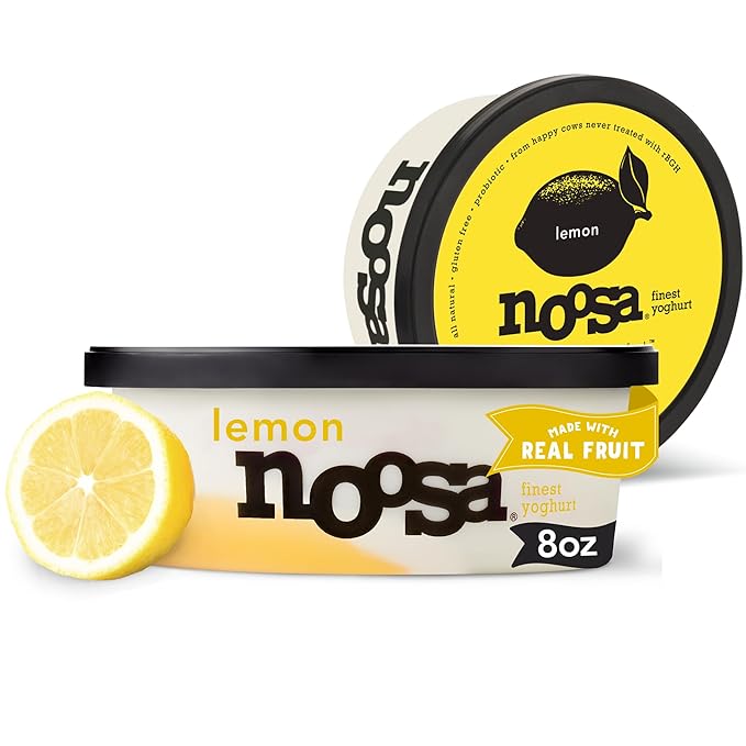 noosa Lemon Probiotic Yoghurt, 8 oz