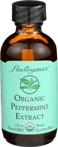 Flavorganics Organic Peppermint Extract, 2 oz