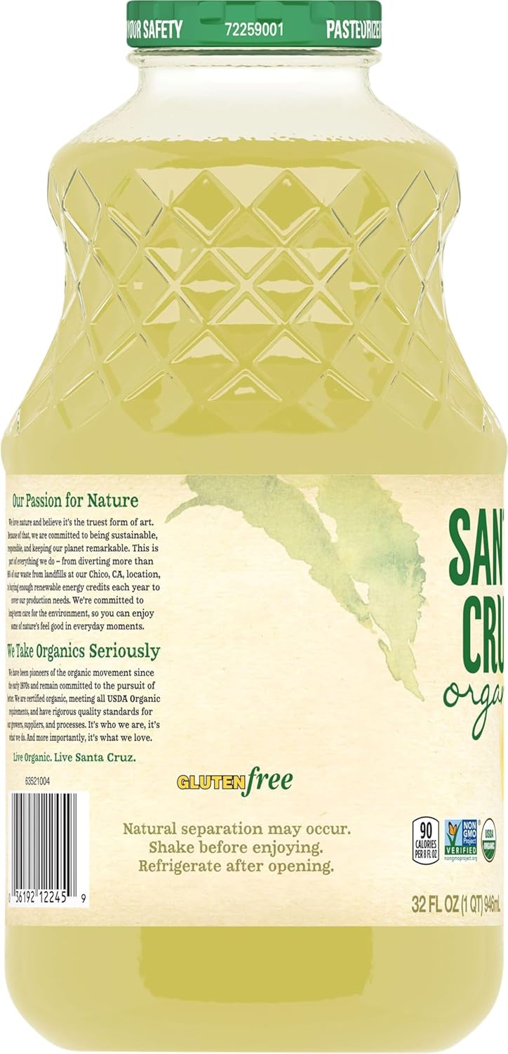 Santa Cruz Organic Lemonade, 32 fl oz