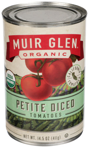 Muir Glen Organic Petite Diced Tomatoes, 14.5 oz