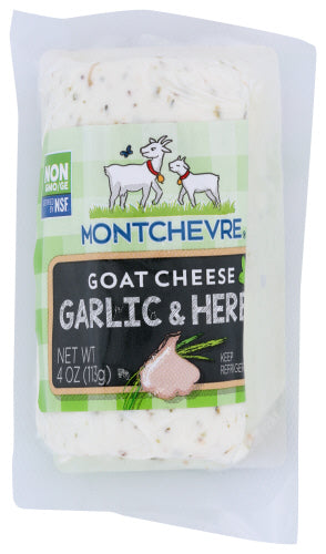 Montchevre Garlic & Herb Goat Cheese Log, 4 oz