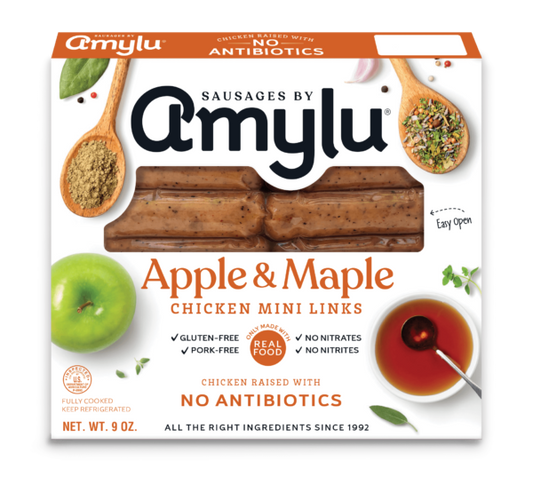 Amylu - Apple & Maple Mini Chicken Links | 9oz