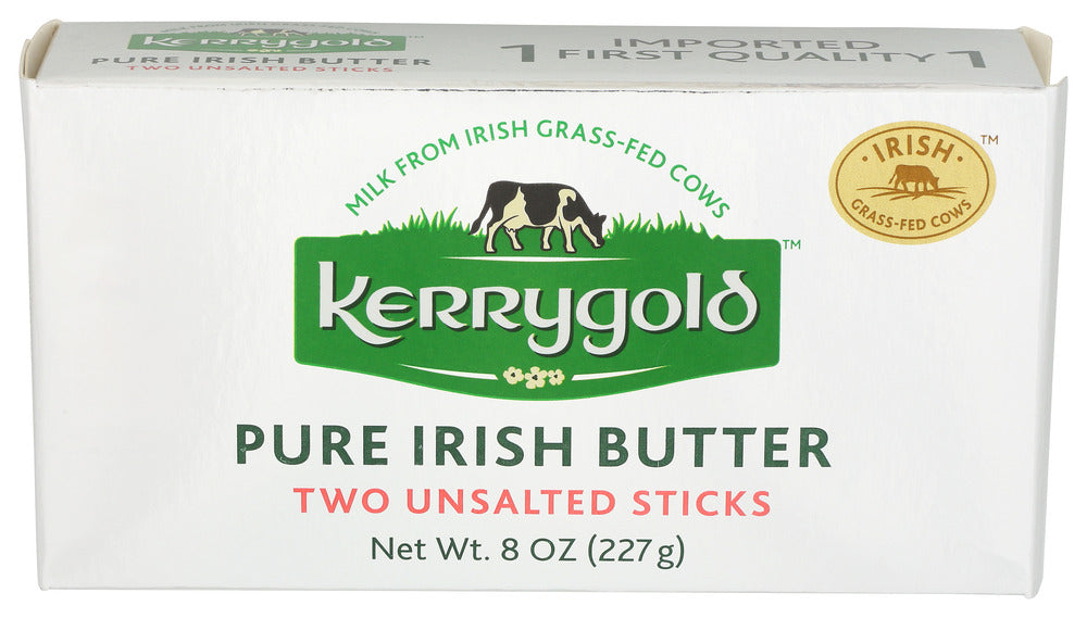 Kerrygold Pure Irish Butter Two Unsalted Sticks, 8 oz