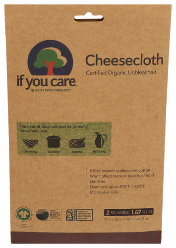 If You Care Cheesecloth Unbleached 2Sq Yd - 1 PC