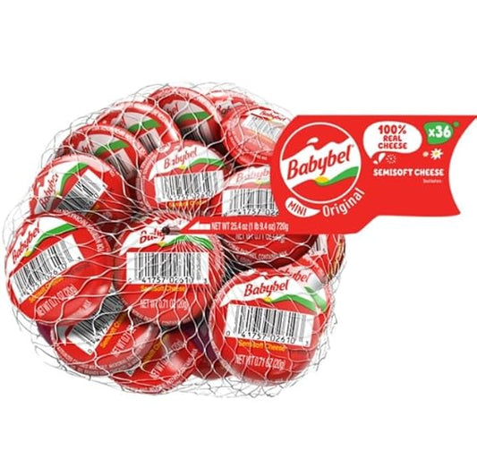 Mini Babybel Cheese 36 ct, .71 oz