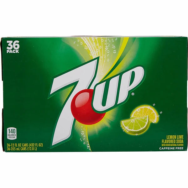 7-Up 36 ct, 12 oz