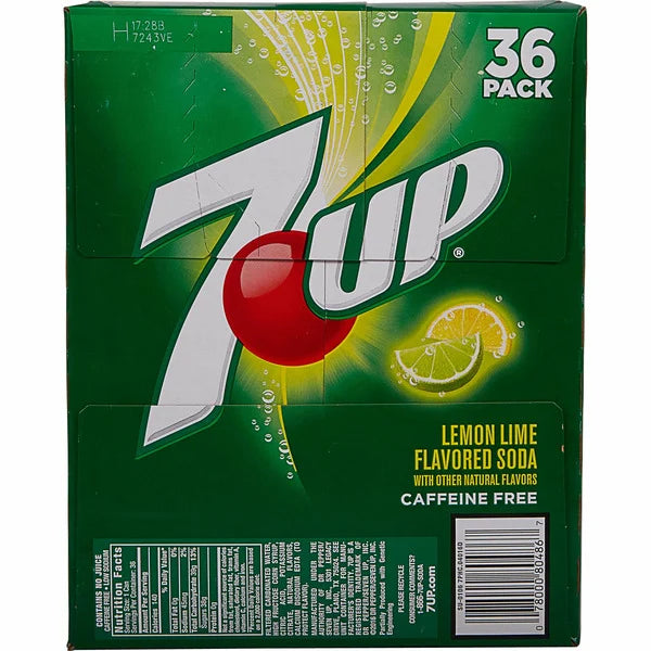 7-Up 36 ct, 12 oz