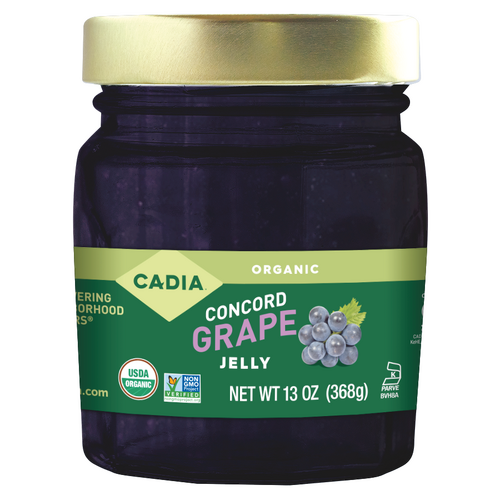 Cadia Organic Grape Jelly 13 oz