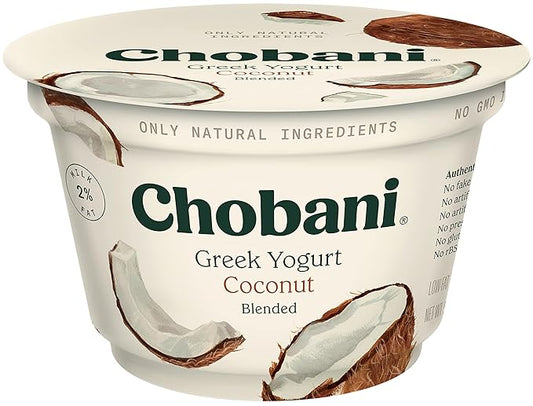 Chobani® Low-Fat Greek Yogurt Coconut Blended, 5.3 oz