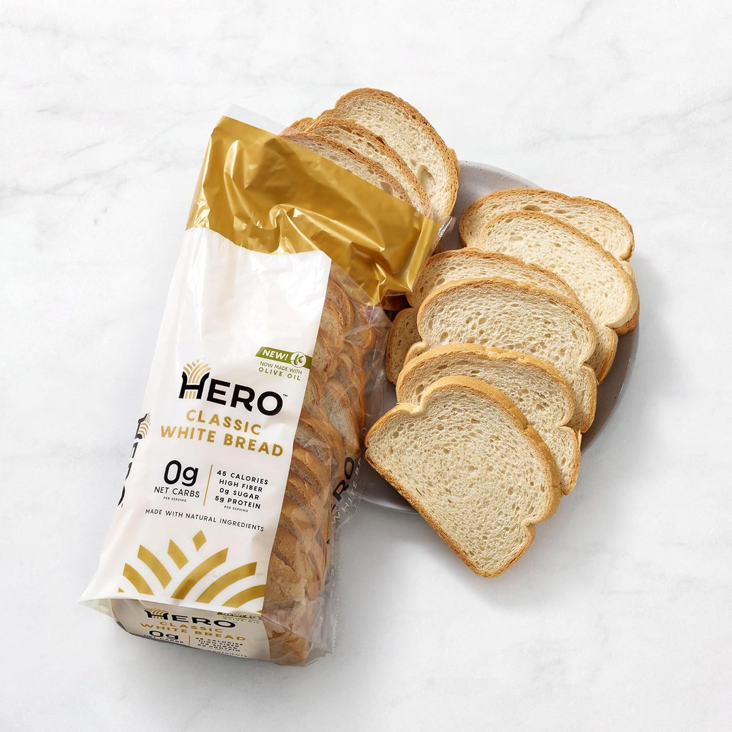 Hero Bread  Classic White Bread, 15 oz