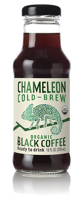 Chameleon Cold Brew Organic Ready-To-Drink Black Coffee, 10 oz