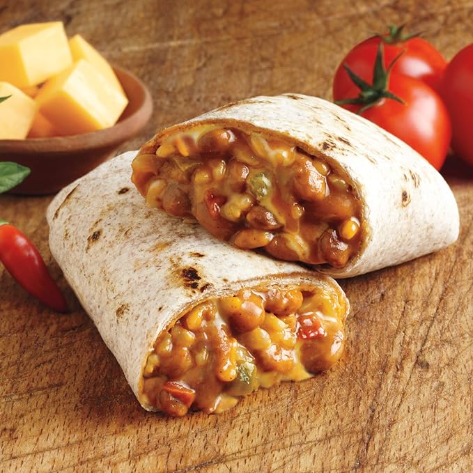 Amy's Organic Gluten Free Cheddar Cheese Burrito with Beans and Rice, 5.5 oz