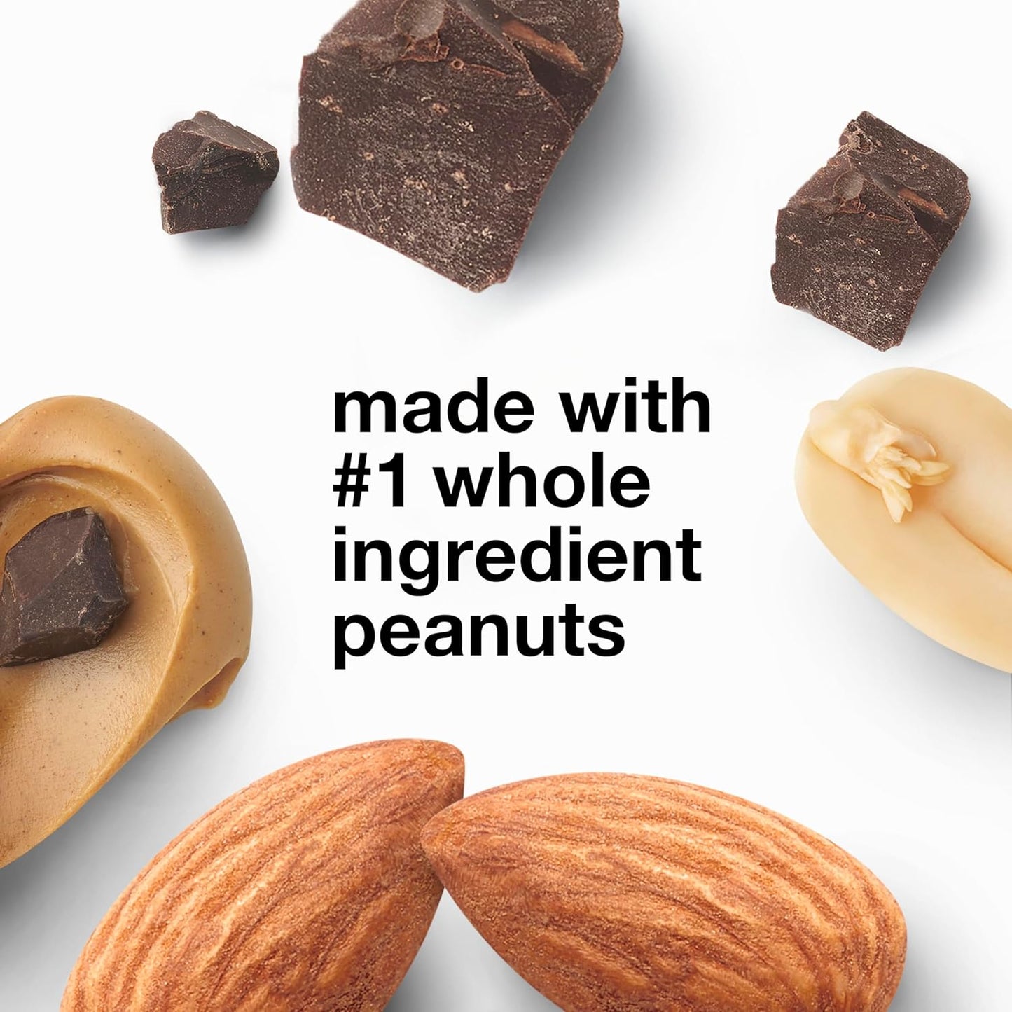 Kind Zero Added Sugar Bars Peanut Butter Dark Chocolate, 5 Count