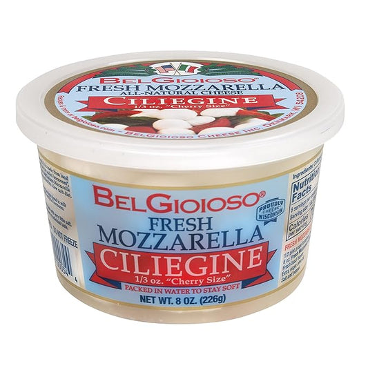 BelGioioso Fresh Ciliegine Mozzarella Cup, 8 oz