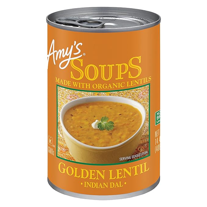 Amy's Organic Golden Lentil Soup, 14.4 oz